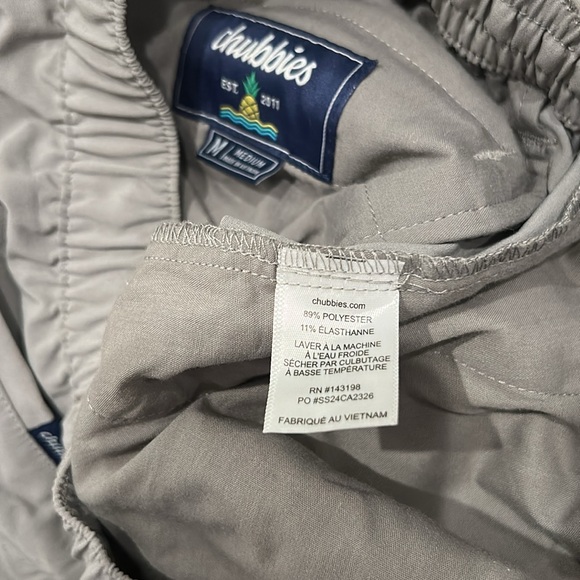 NWT Chubbies The World’s 6” Grayest Everywhere Shorts - Picture 7 of 7